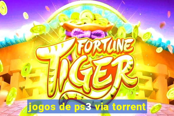 jogos de ps3 via torrent