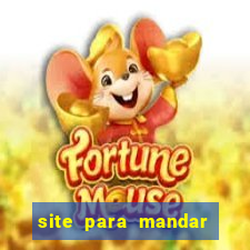 site para mandar cartas para presos