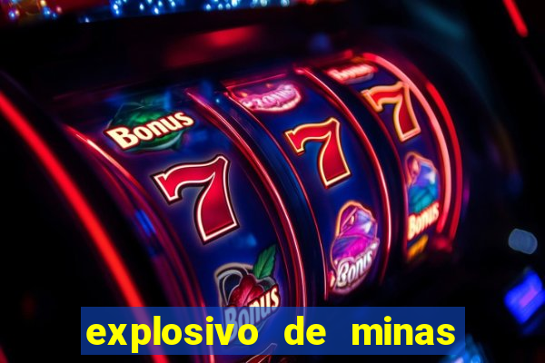 explosivo de minas 3 letras